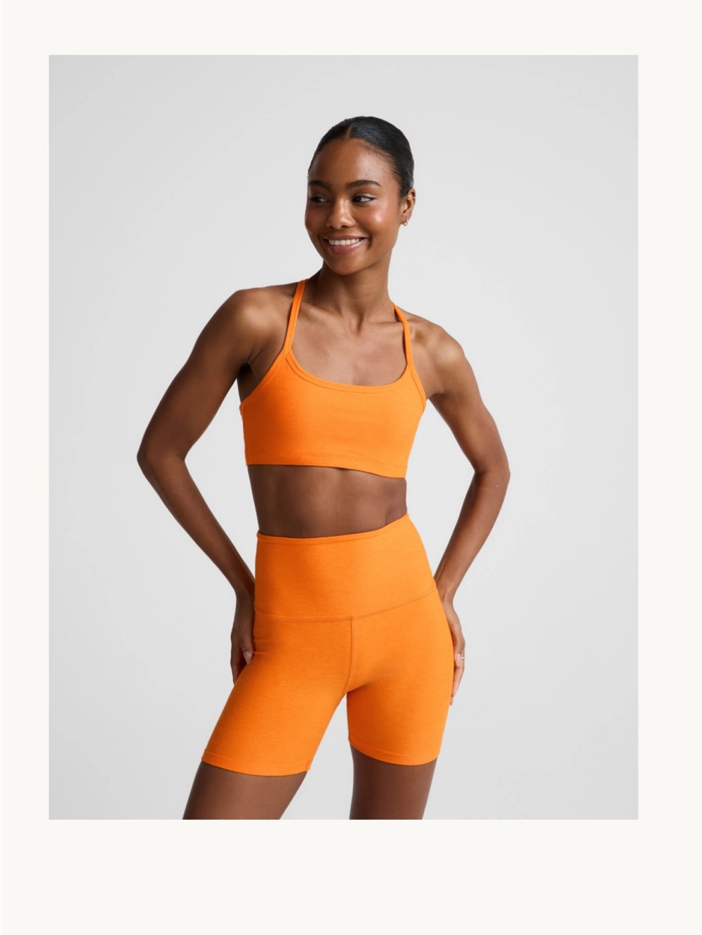 Beyond yoga spacedye set bright citrus heather small new in bags